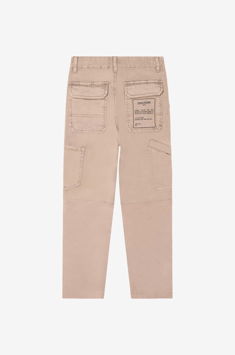 Pantalon garçon en coton Paris Manga