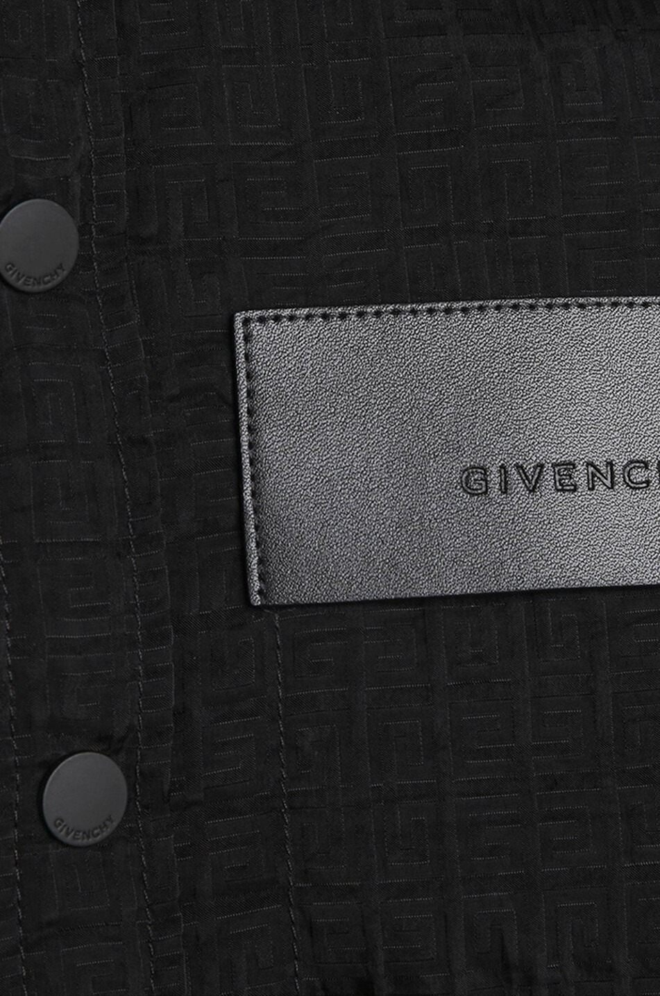 GIVENCHY 4G boy's jacquard shirt jacket Boy BLACK 4