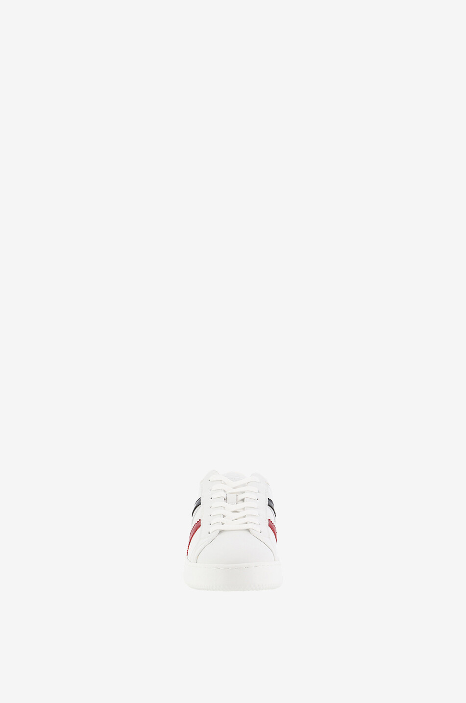 MONCLER Monaco M vegan low-top tricolour sneakers Men WHITE 2