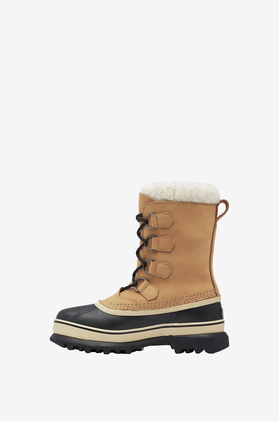 SOREL Winter-Schnürstiefeletten Caribou W Damen SCHWARZ 3