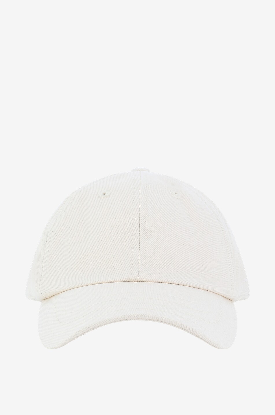 JACQUEMUS La Casquette Jacquemus cotton twill baseball cap Men EGGSHELL 1