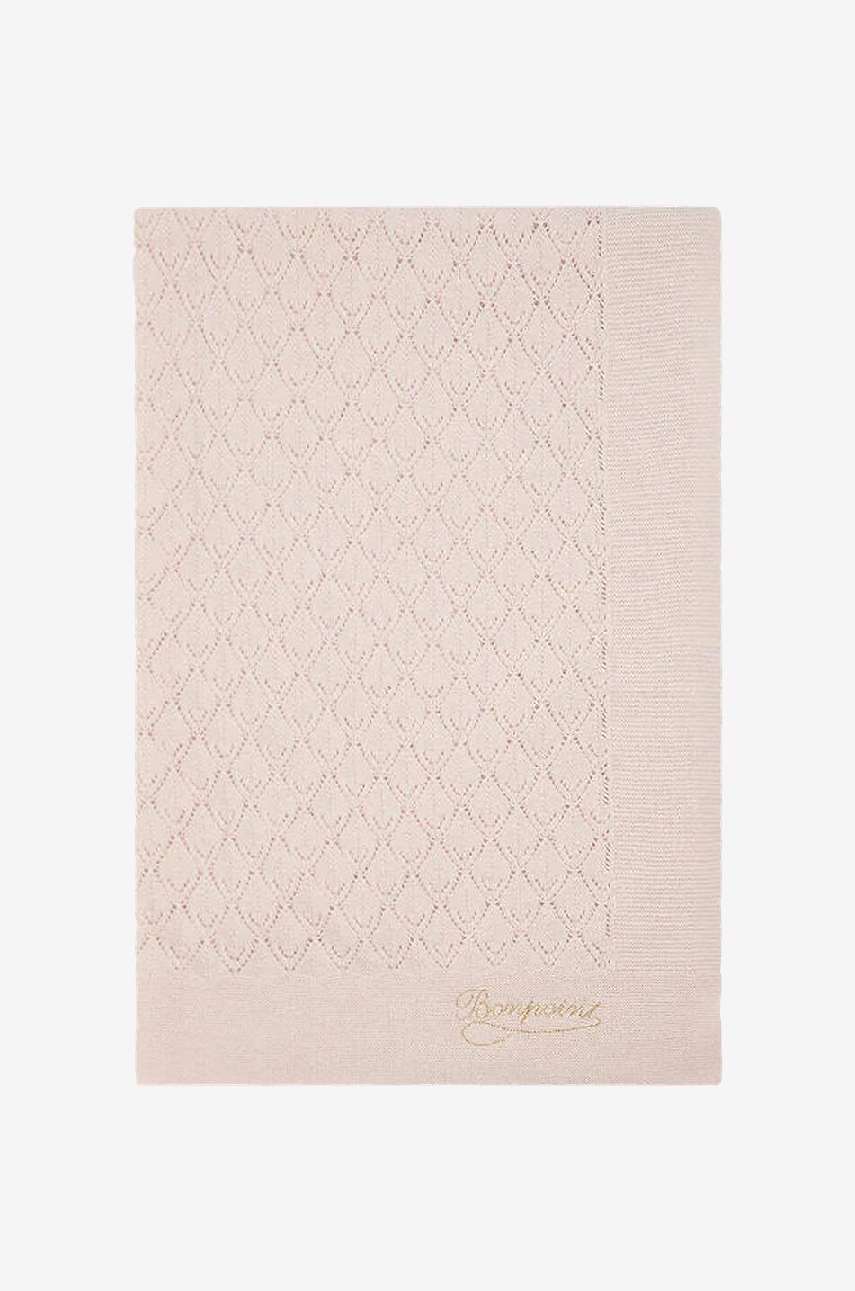 Lochstrick-Babydecke