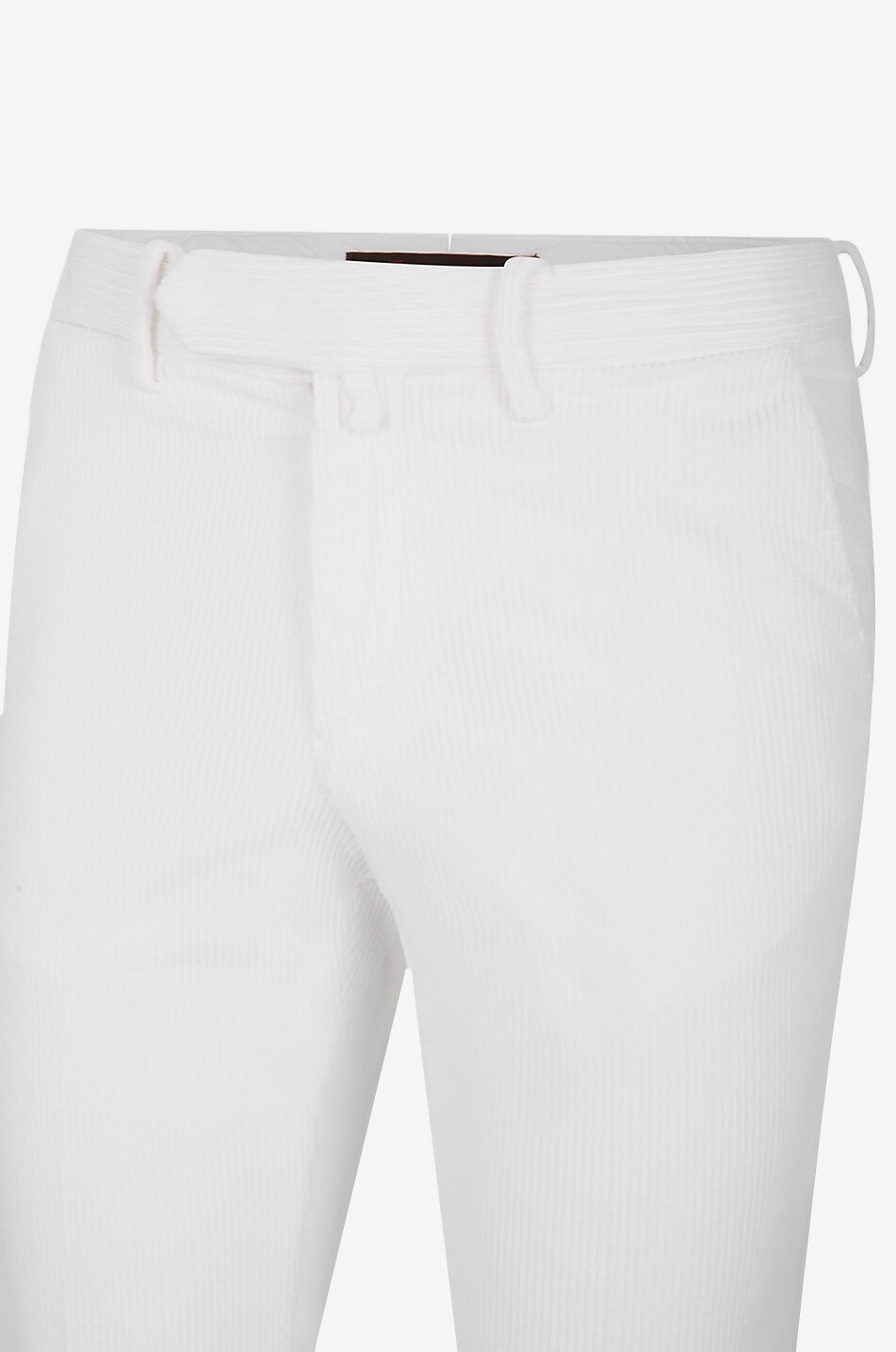 B SETTECENTO Corduroy trousers Men EGGSHELL 3