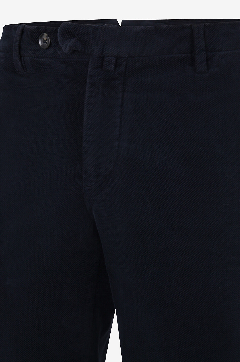 B SETTECENTO Cotton slim fit chino trousers trousers Men DARK BLUE 3
