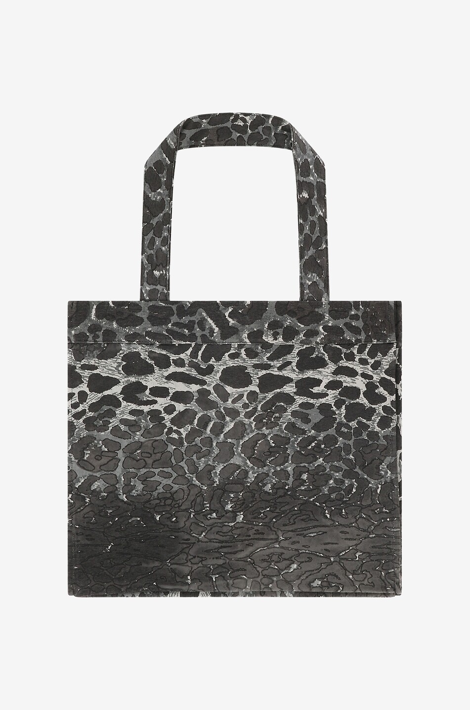 Herringbone cotton tote bag