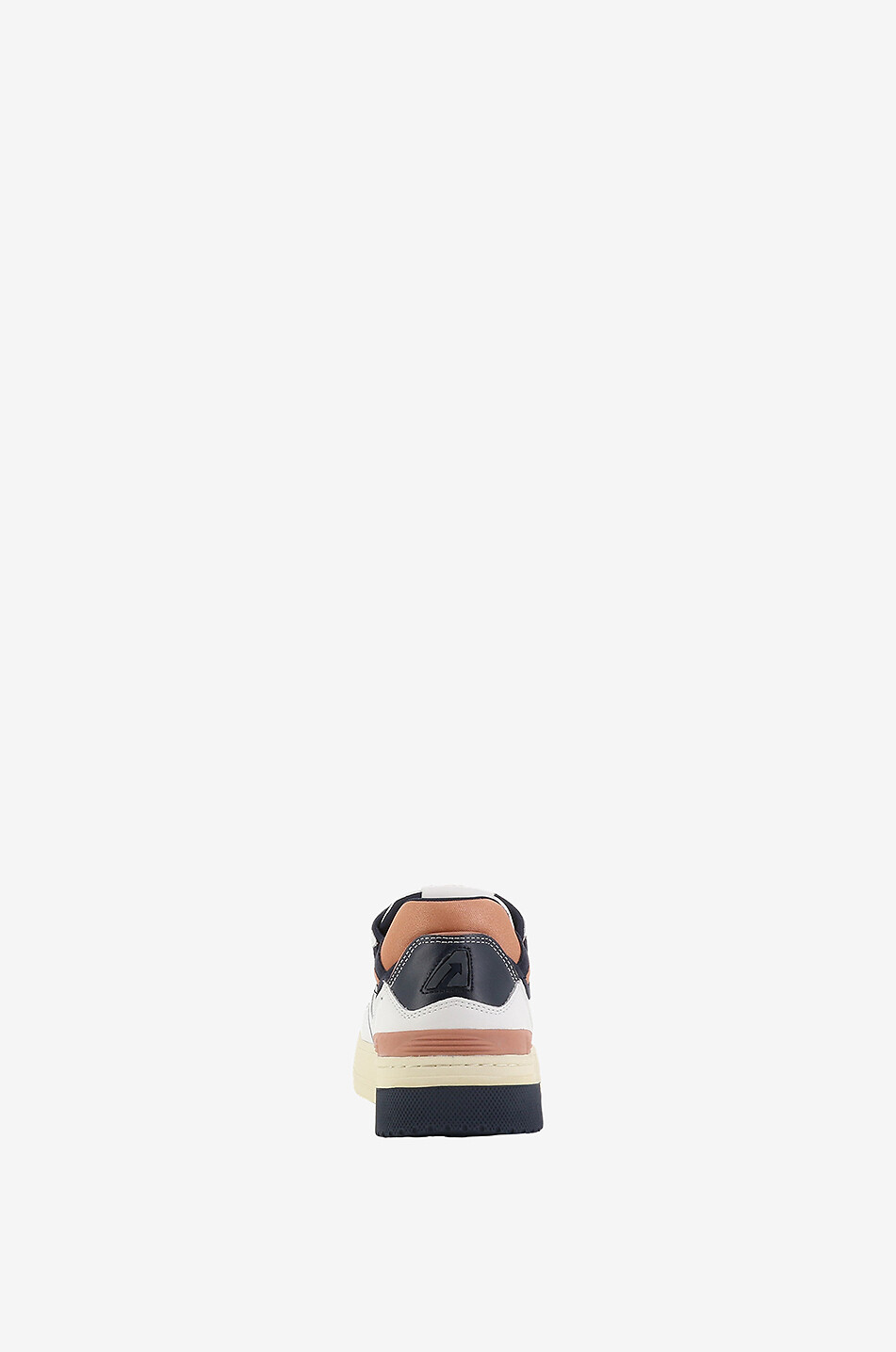 CLC multi-material sneakers with touches of ochre