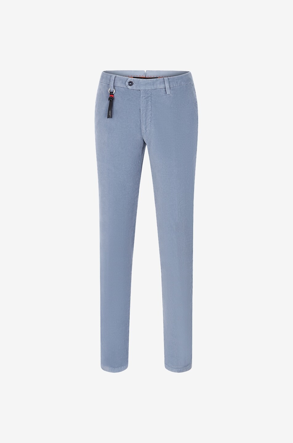 MARCO PESCAROLO Nisida cotton and cashmere slim-fit trousers Men LIGHT BLUE 1