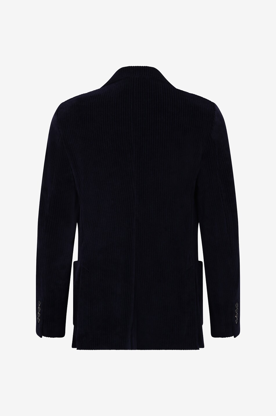 Einreihiger Cordsamt-Slim-Fit-Blazer