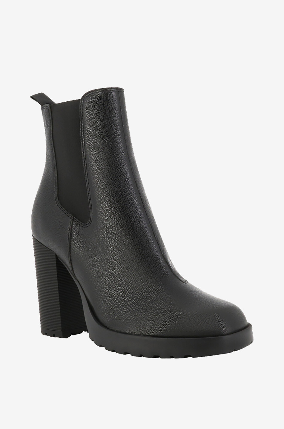Chelseastiefeletten mit Absatz und quadratischer Kappe H623