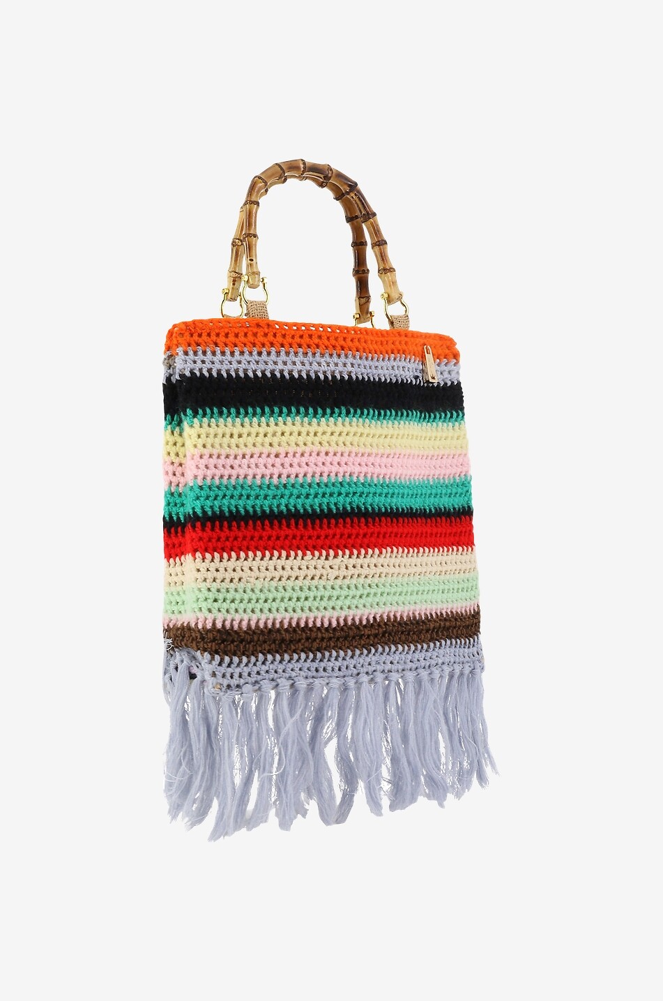 Sac cabas en laine crochet