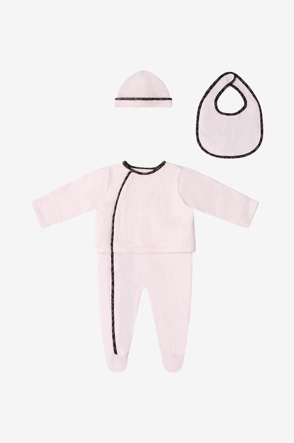 Coffret 3-pièces bébé en jersey FF