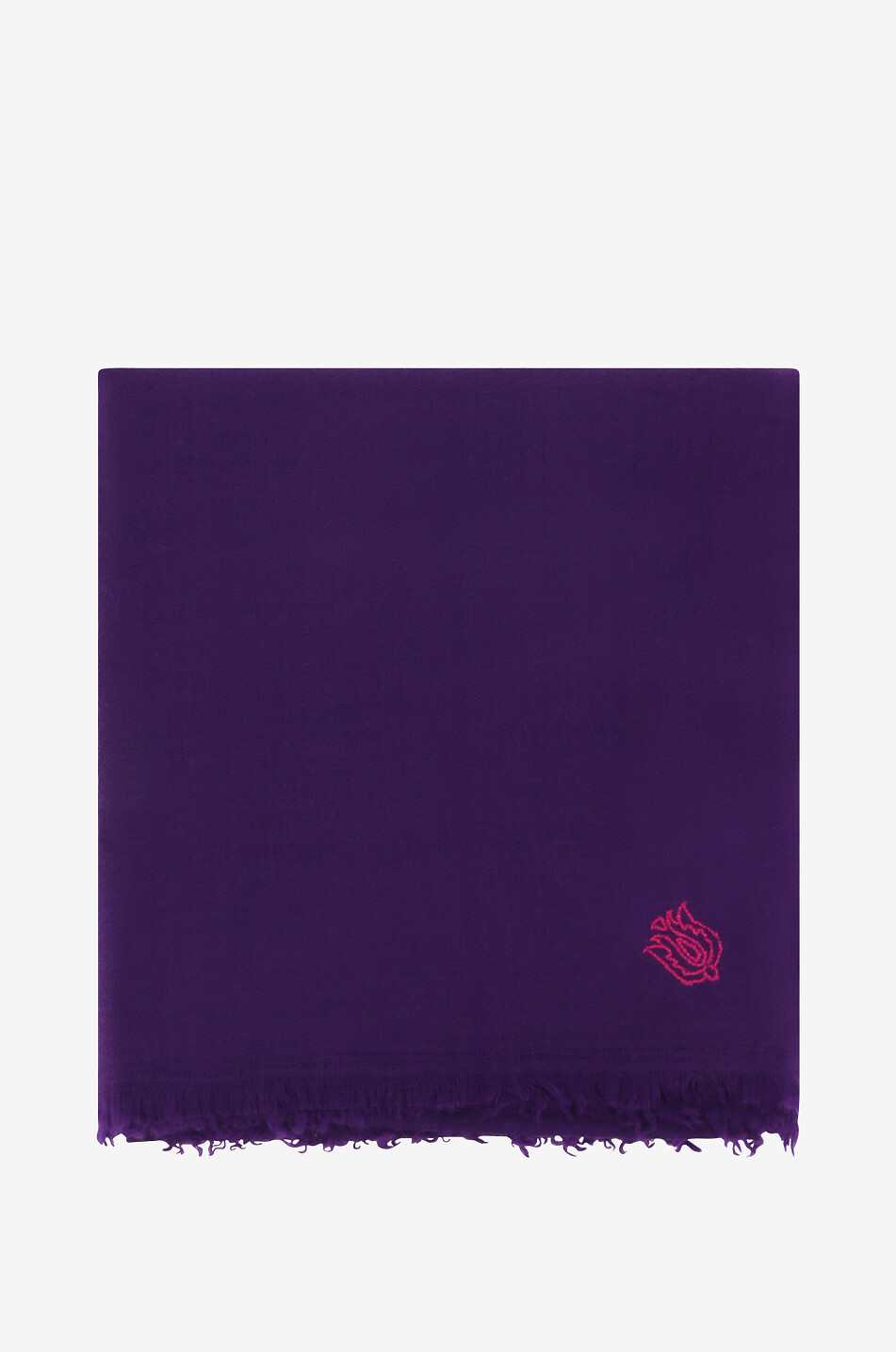 PINK MAHARANI Écharpe en cachemire Incredible Colors Femme VIOLET MOYEN 1