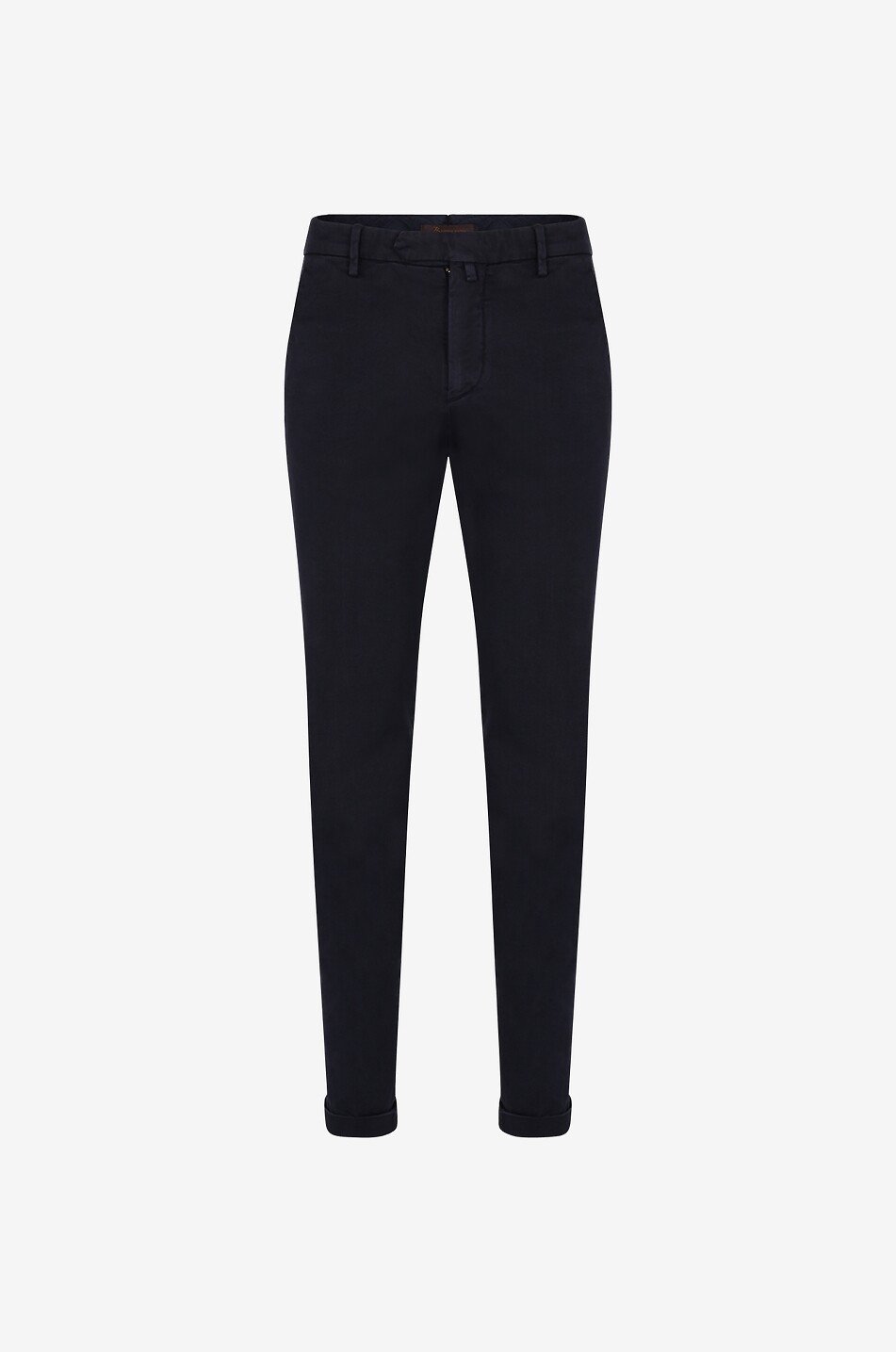 Cotton blend chino trousers