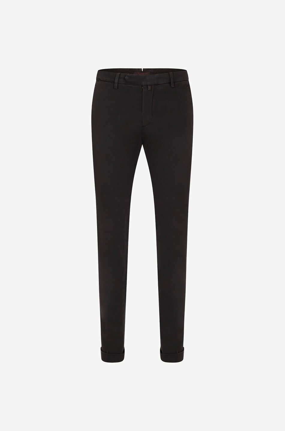 Cotton blend chino trousers