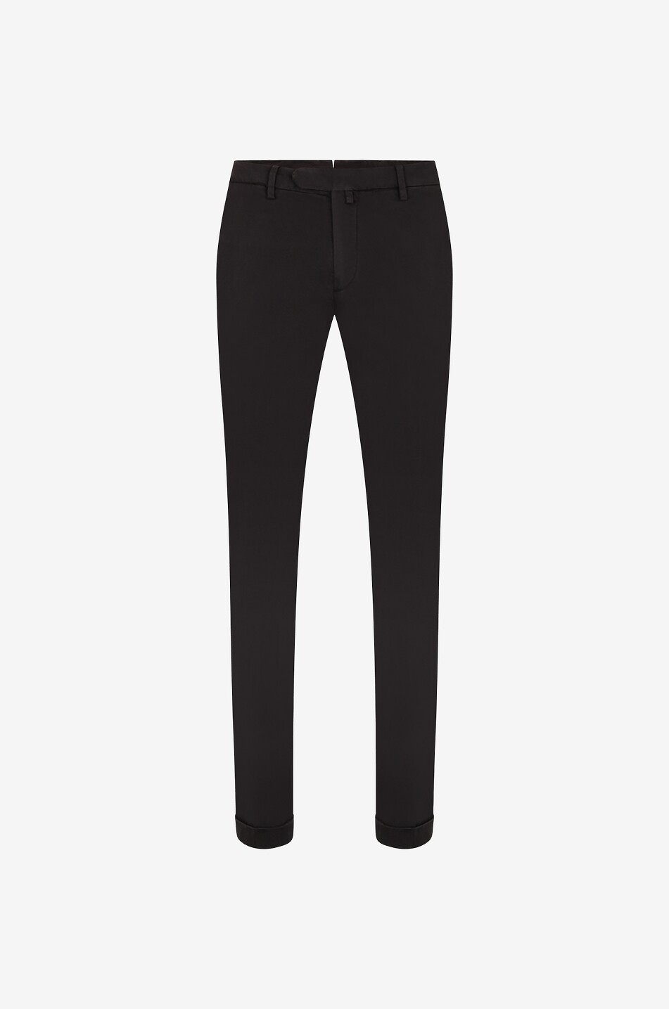 B SETTECENTO Slim-Fit-Chinohose Herren DUNKELBRAUN 1