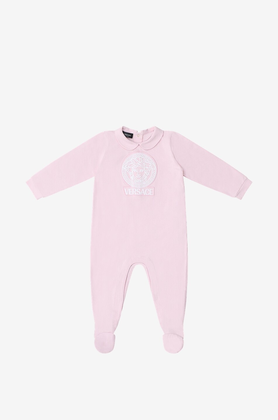 Baby-Jersey-Pyjama mit Stickerei Medusa