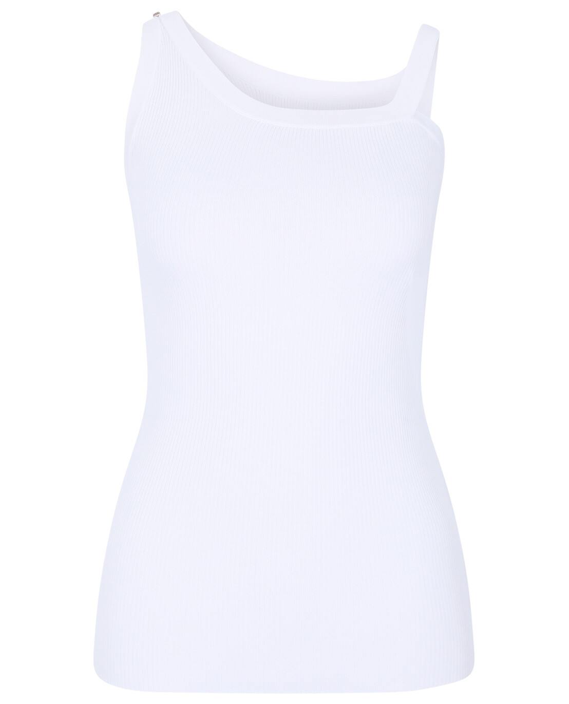 Asymmetrisches Tanktop im Rippstrick Douglas