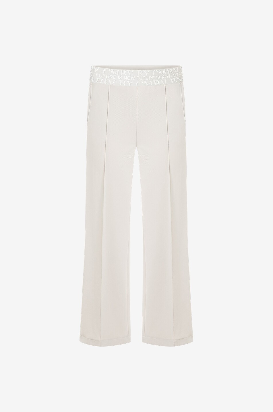 CAMBIO Cameron cropped wide-leg trousers Women WHITE 1