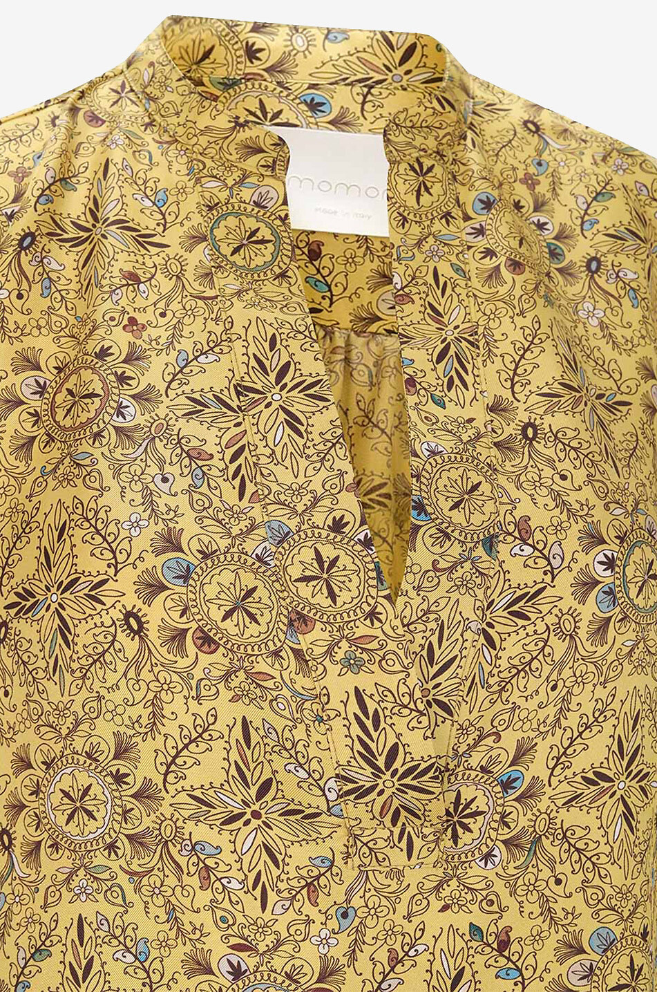 Blouse à manches longues en soie Atlanta