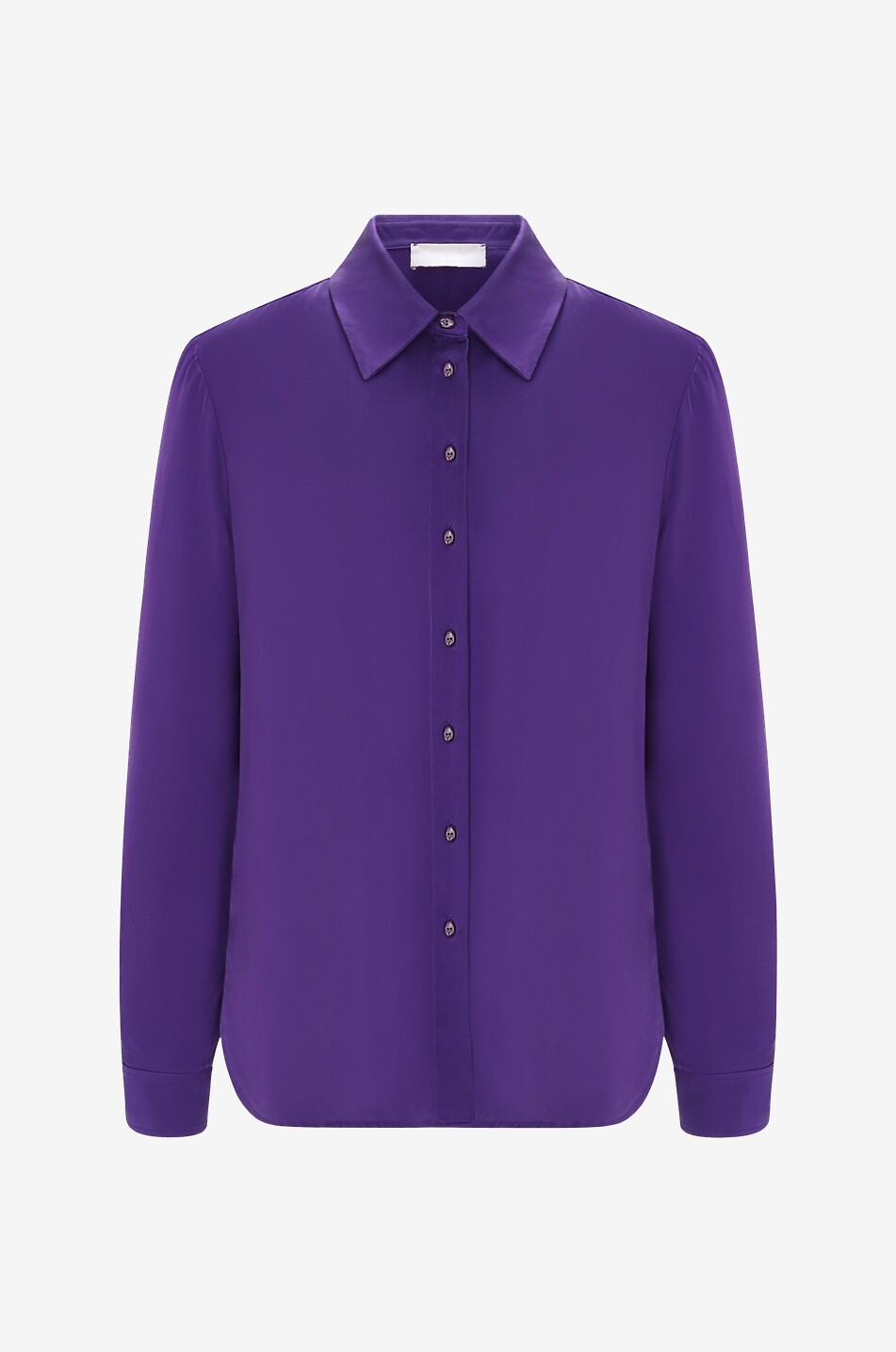 Langärmeliges Hemd aus Seide Arles