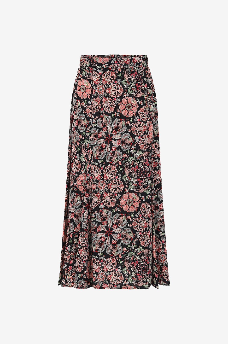 MOMONI Jupe longue en soie Theo Femme MULTICOLORE 1