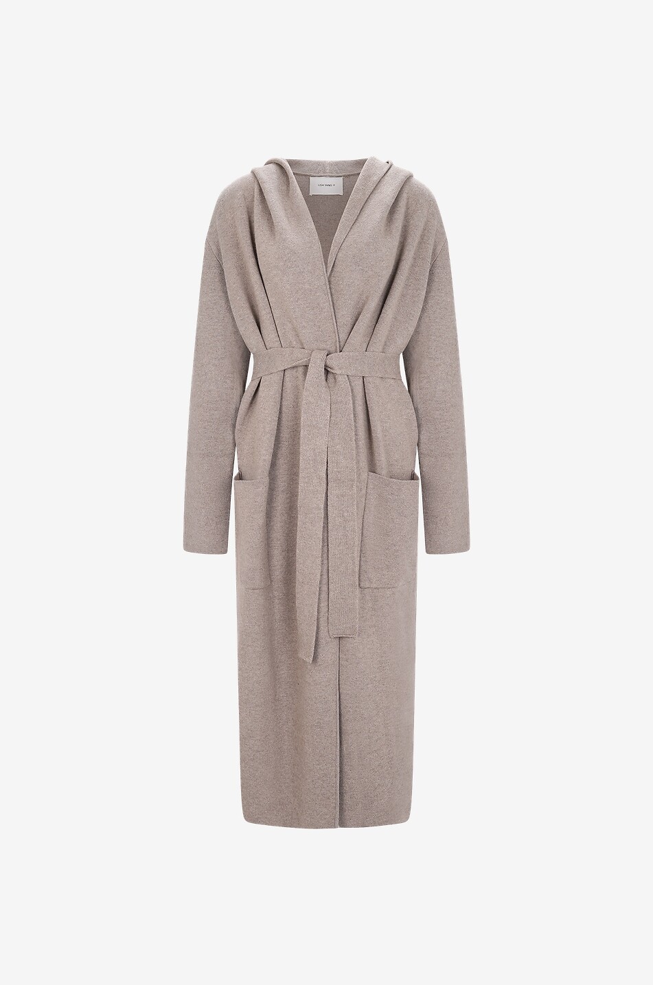 LISA YANG Aiden cashmere long coat Women BROWN 1