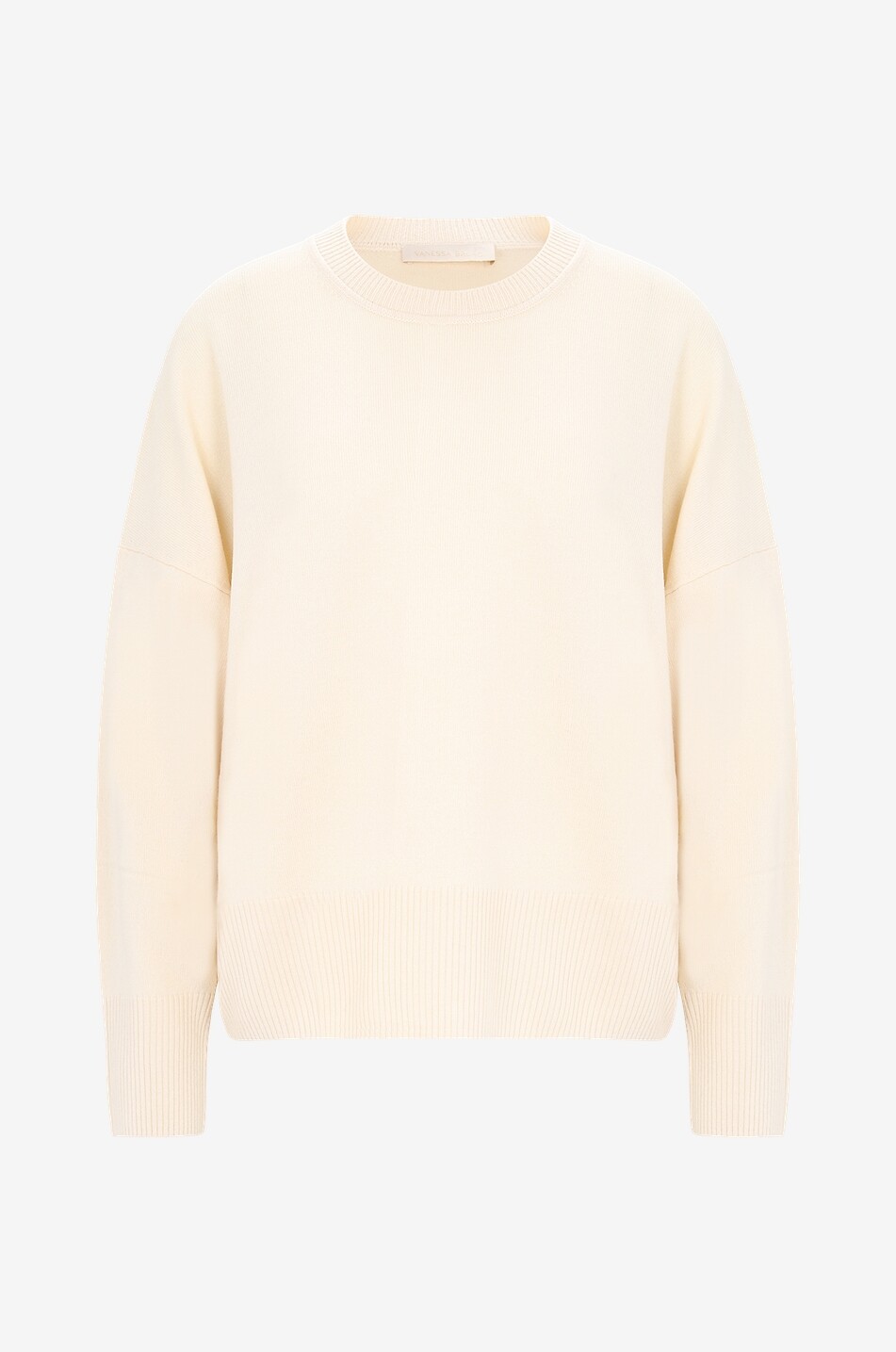 VANESSA BRUNO Bill fine oversize wool jumper Women EGGSHELL 1