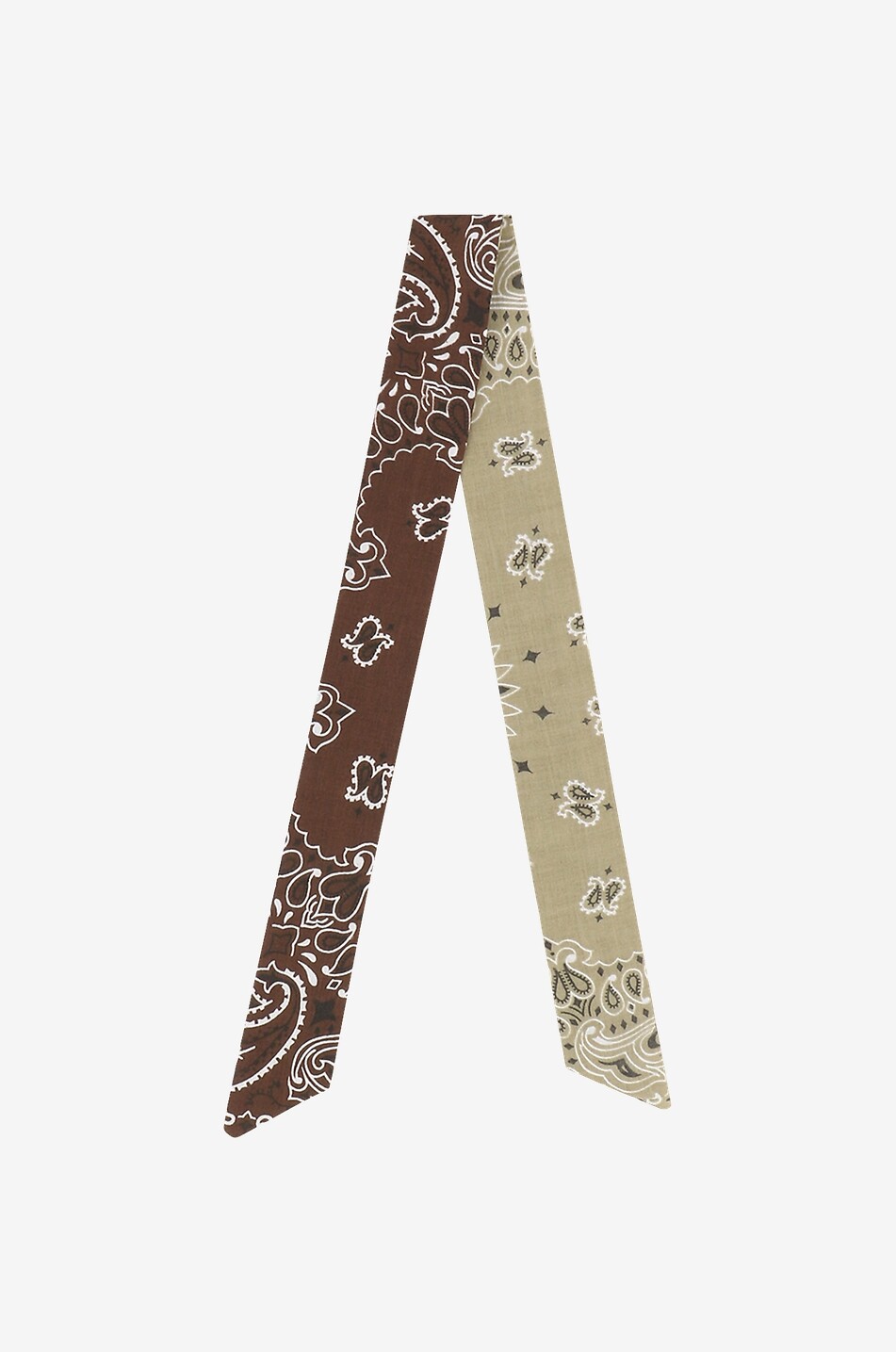 CALL IT BY YOUR NAME Twilly fabric ribbon Women BROWN 1