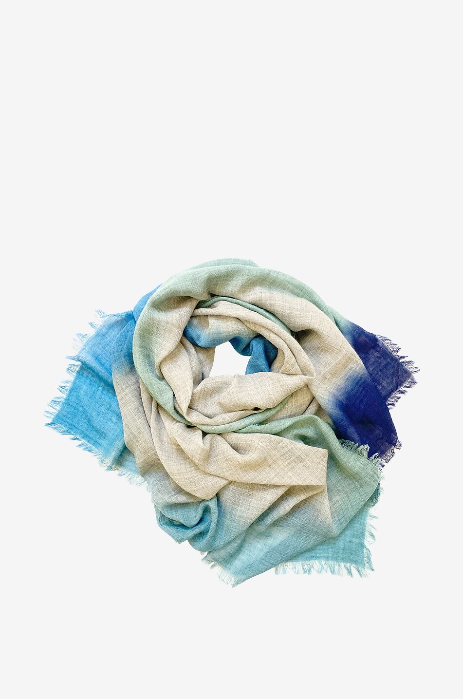 GAYNOR Étole en laine Grinta Femme BLEU 1