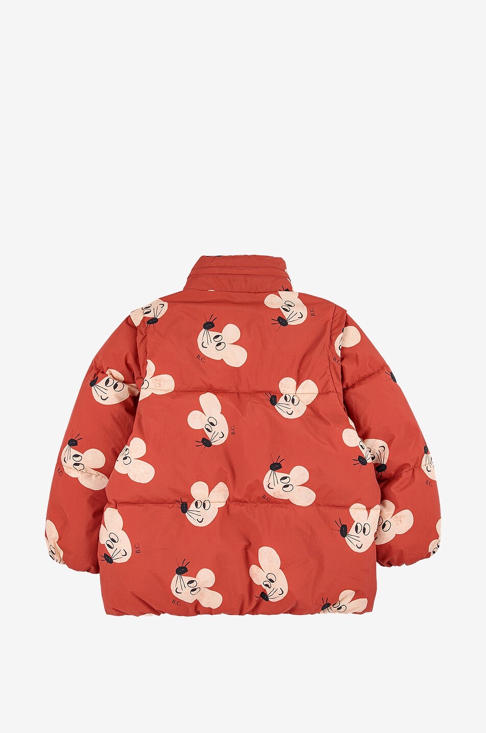 BOBO CHOSES Mouse All Over boy's convertible parka Boy ORANGE 2