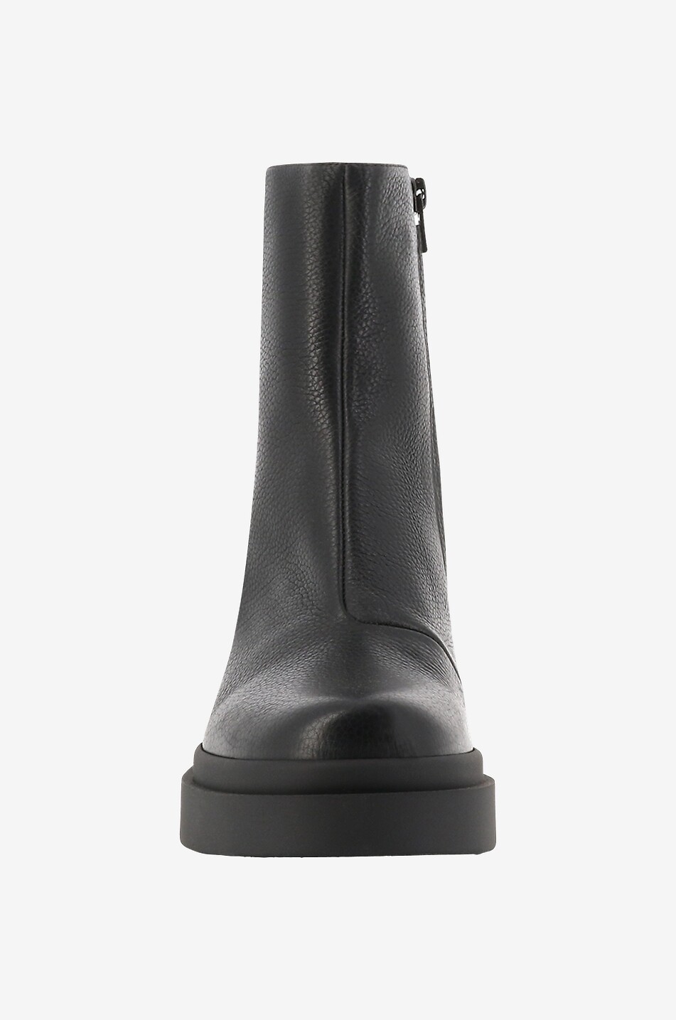 BONGÉNIE Bottines à plateau en cuir grainé Chloé 45 Femme NOIR 2