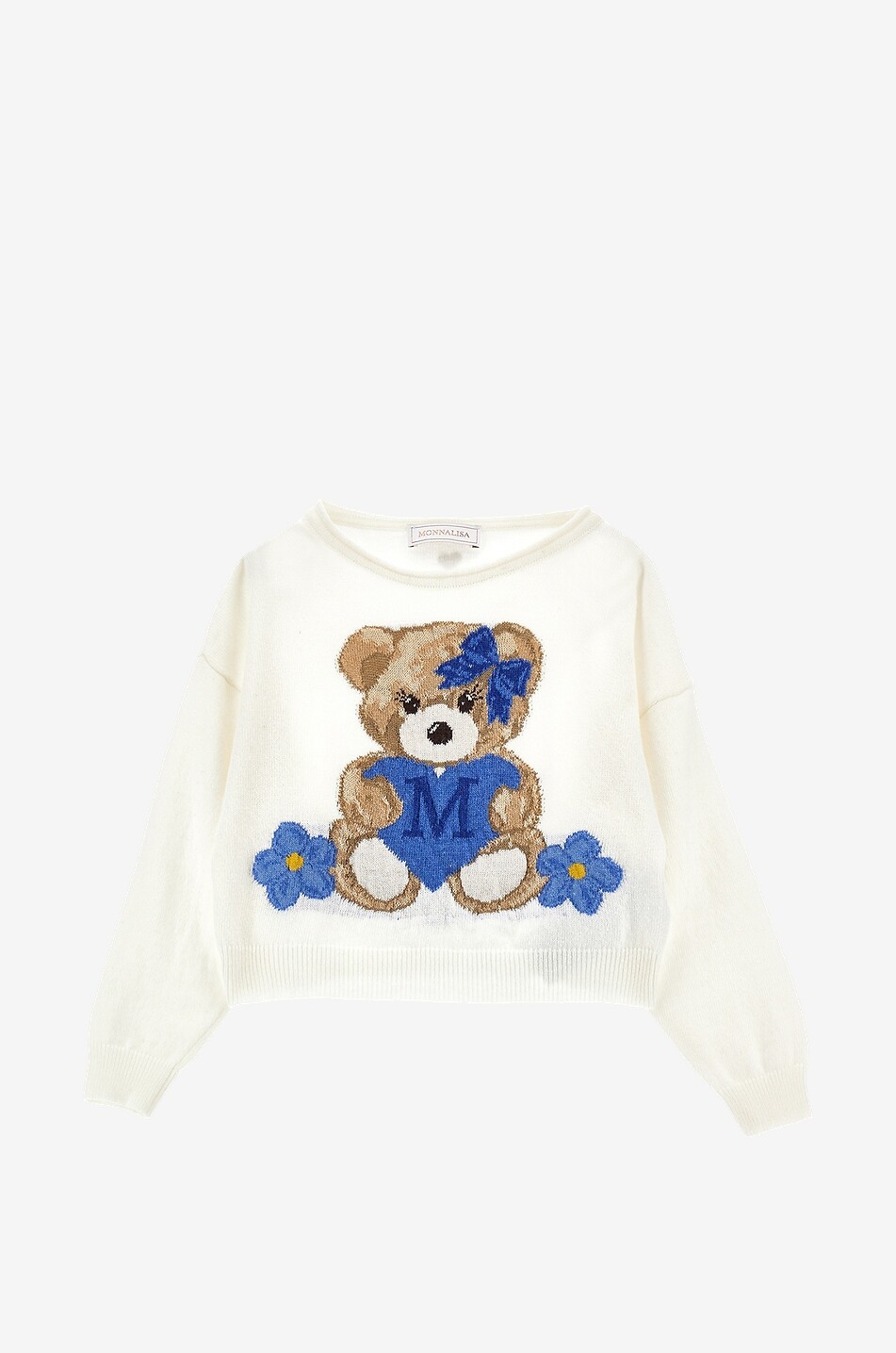 Mädchen-Jacquardpullover Orso