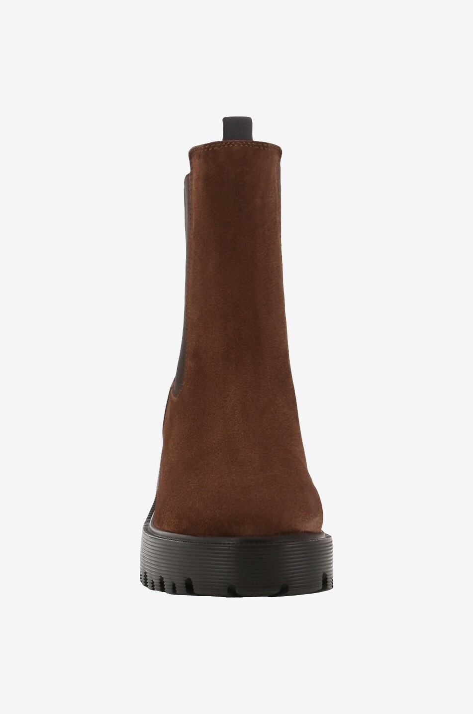 HOGAN H649 heeled suede chelsea ankle boots Women BROWN 2