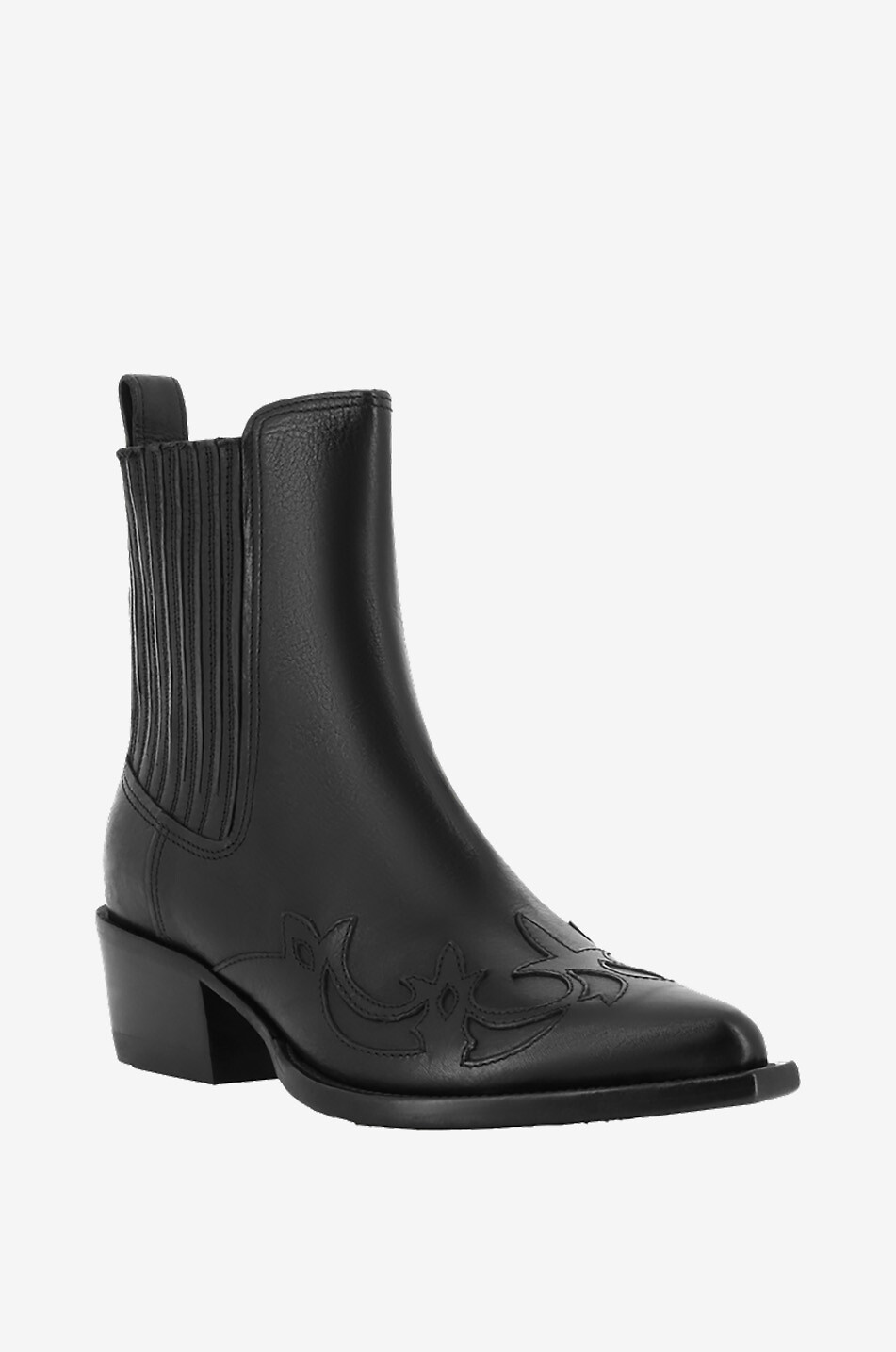 Bottines esprit santiags Beatles Con Intarsio