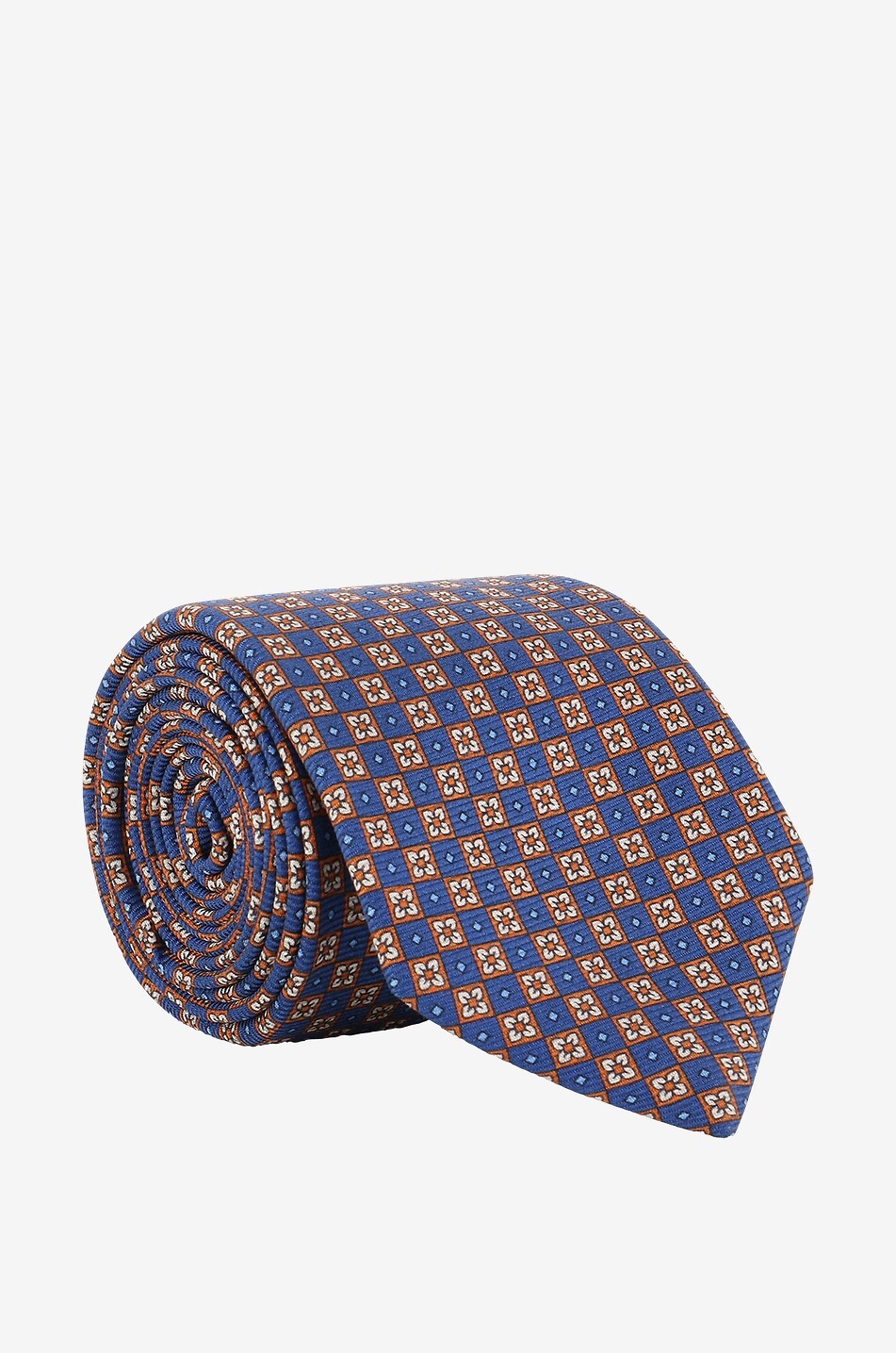 KITON Tile print silk tie Men MULTI COLOURED 1