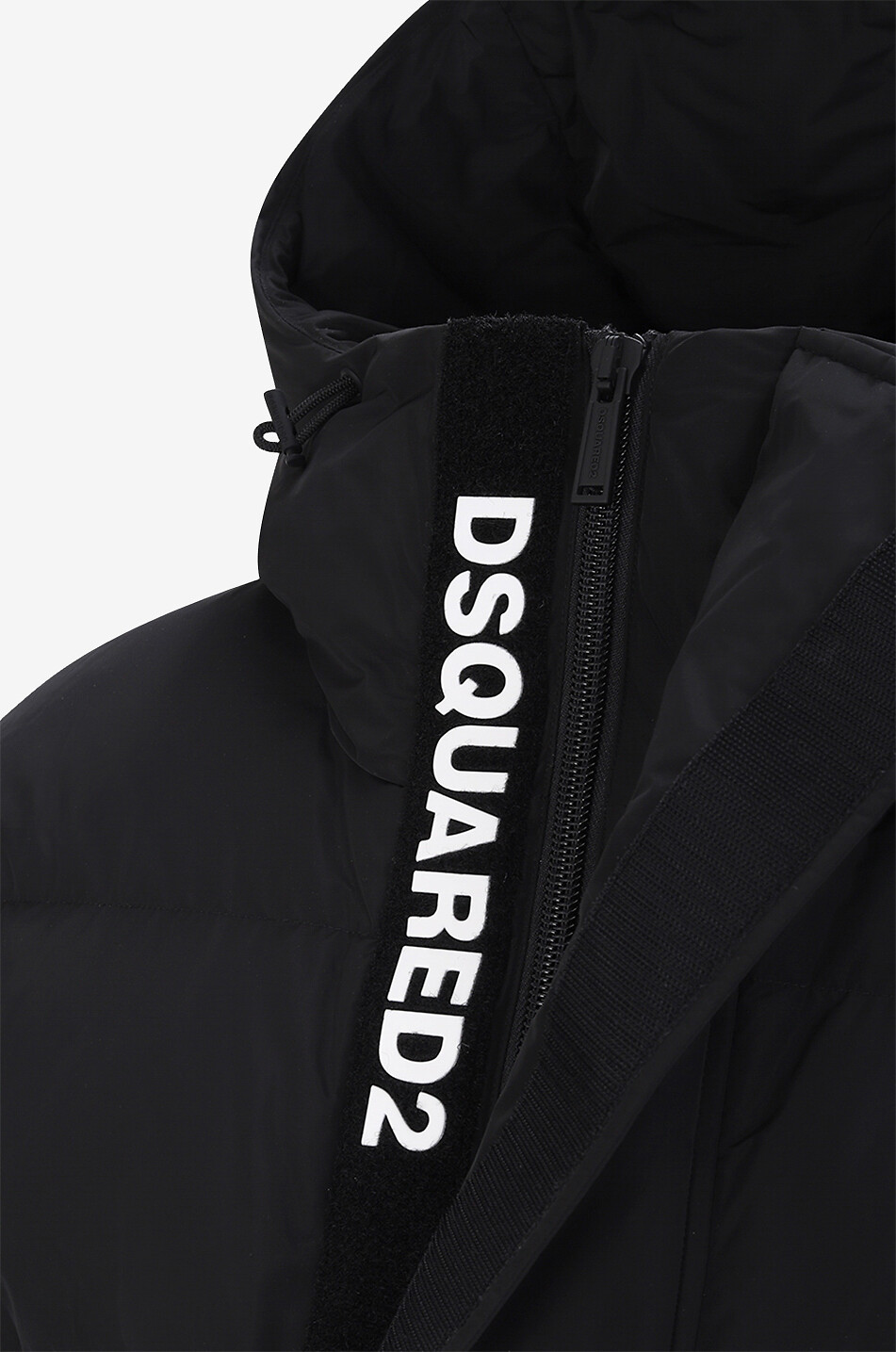 Doudoune courte à capuche Camo Puffer