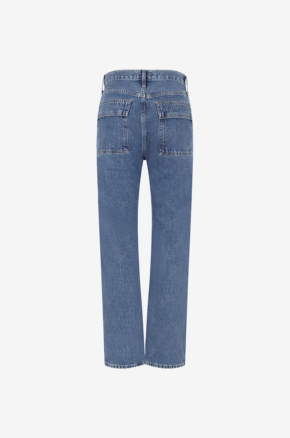 AGOLDE Cooper cotton straight leg cargo jeans Women DARK BLUE 2