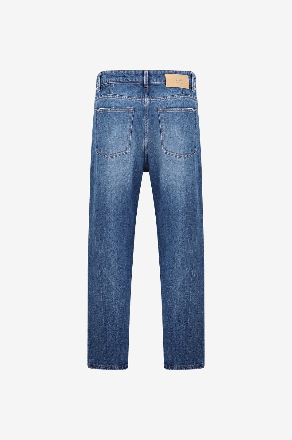 Ausgewaschene Keiljeans im Used-Look Ami de Coeur
