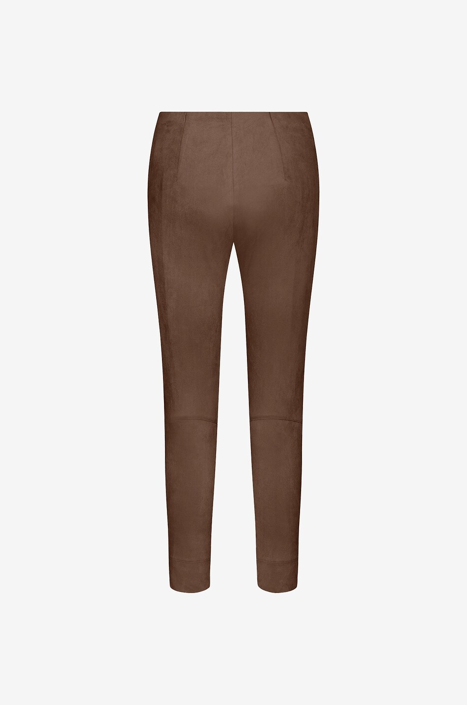 Pantalon skinny en suédine Sabrina