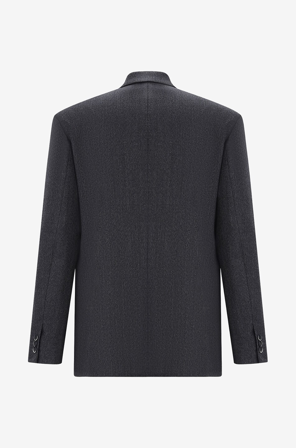 BARENA VENEZIA Blazer à chevrons en laine Redonda Position Homme GRIS FONCÉ 2