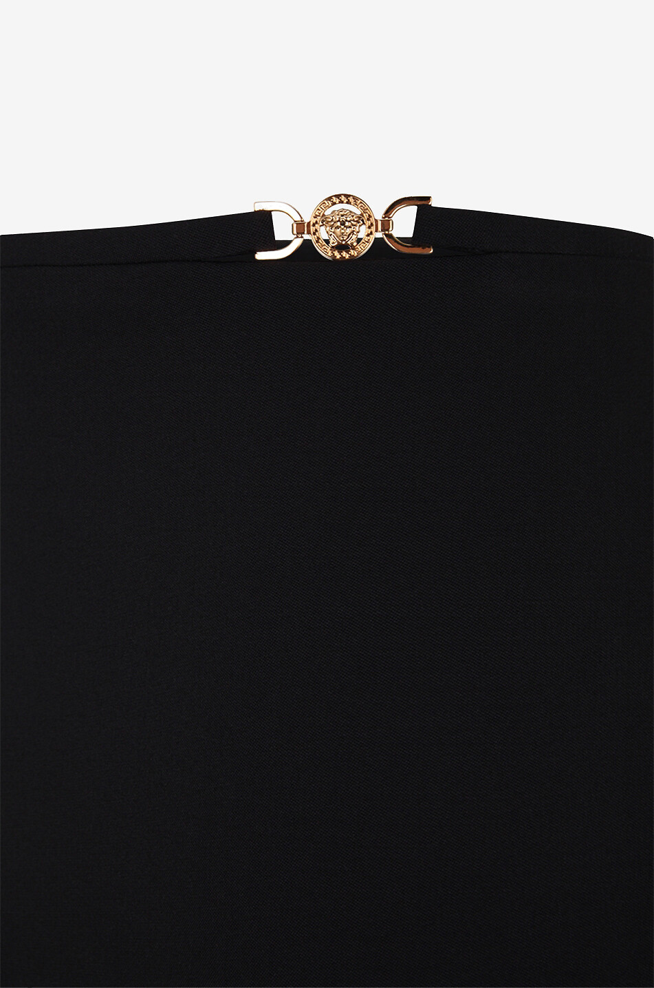 Medusa '95 fitted wool skirt