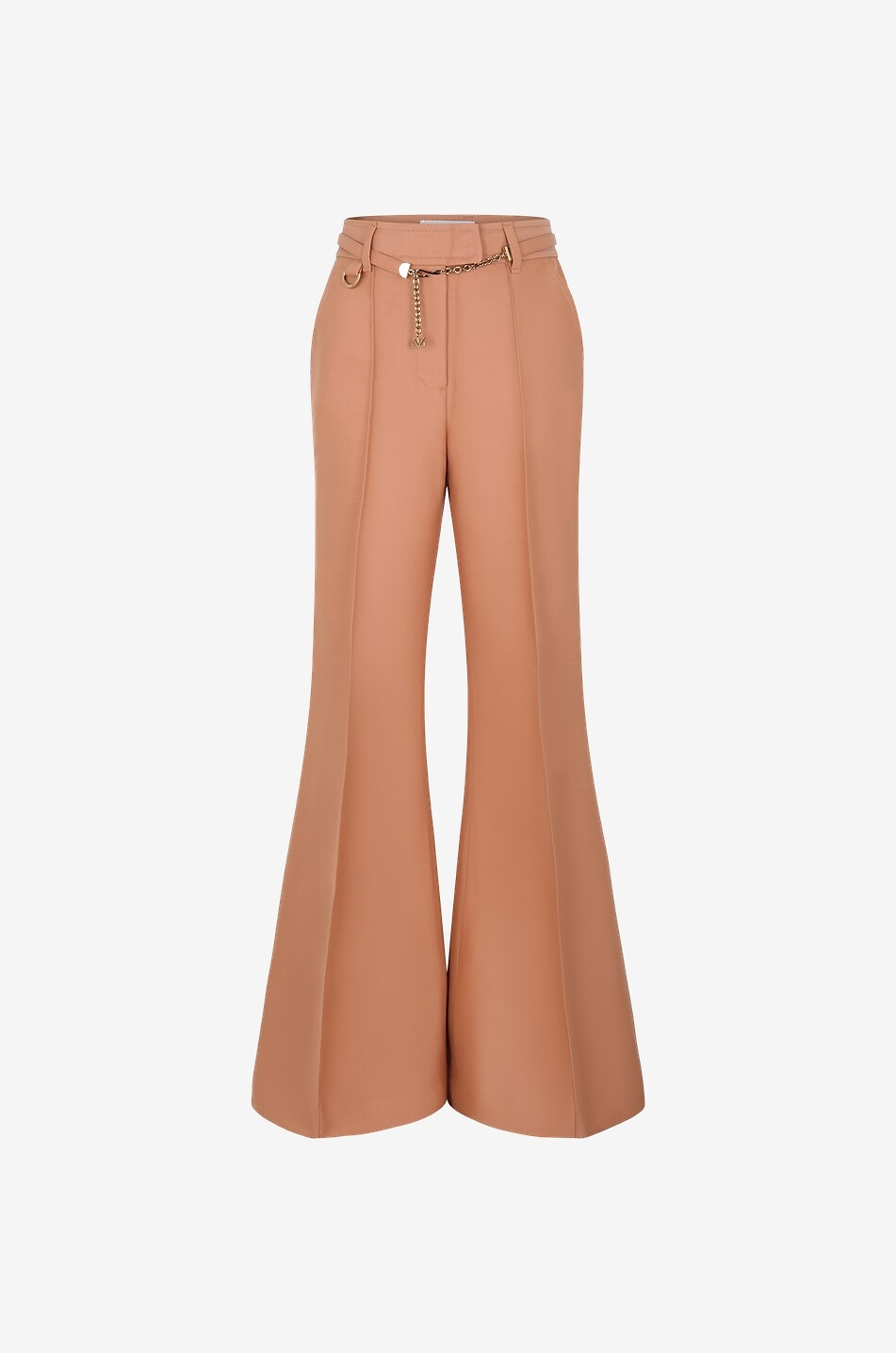 Luminosity flared high-rise trousers