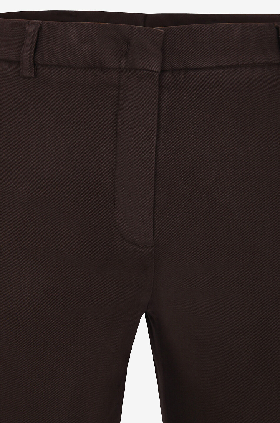 SLOWEAR Pantalon slim en coton Leyre Femme MARRON 3