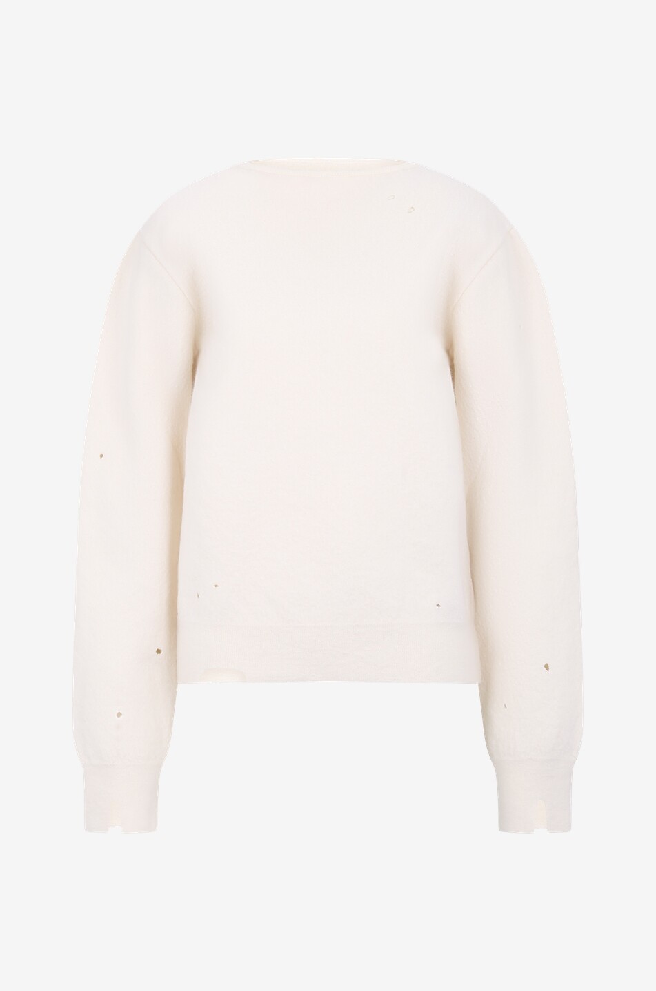 Pull à col rond en laine vierge