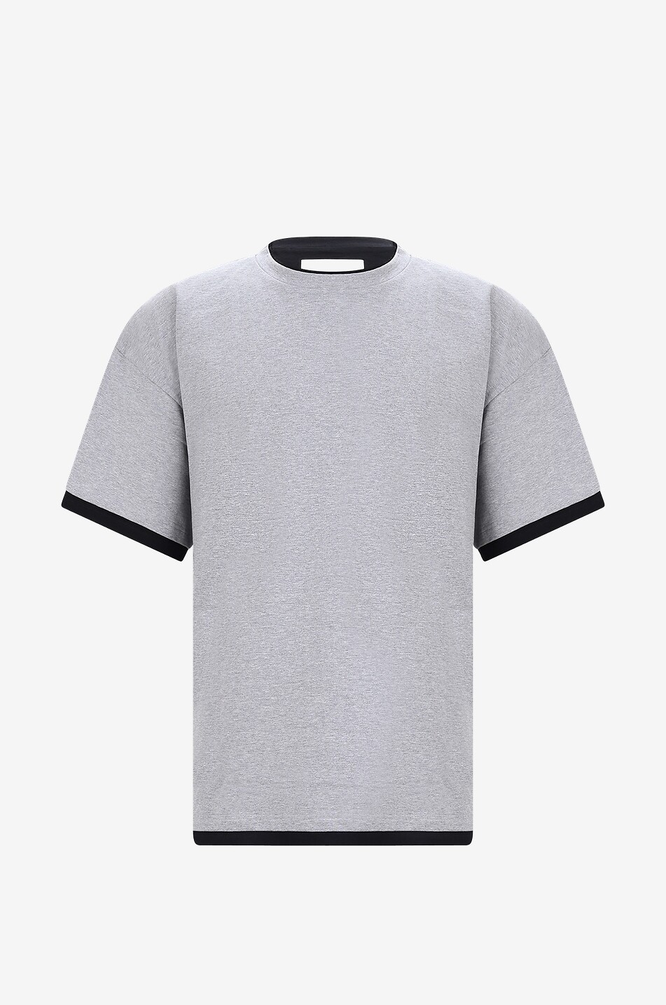JIL SANDER Looking For Miracles double-layer T-shirt Men Colourless 1