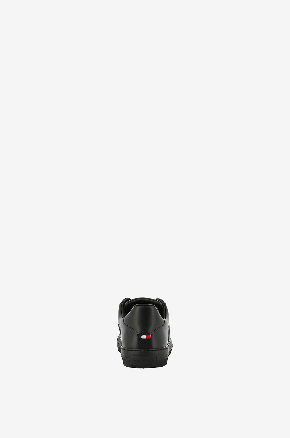 MONCLER Neue York low-top lace-up smooth leather sneakers Men BLACK 6