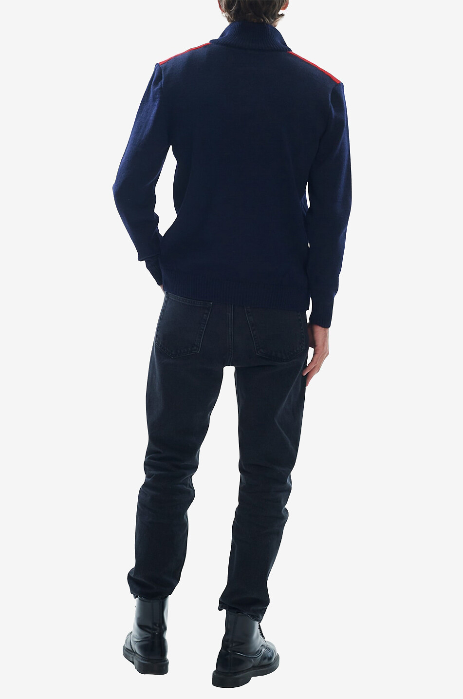DALE OF NORWAY Jacquardpullover aus Merinowolle Lahti Herren DUNKELBLAU 4