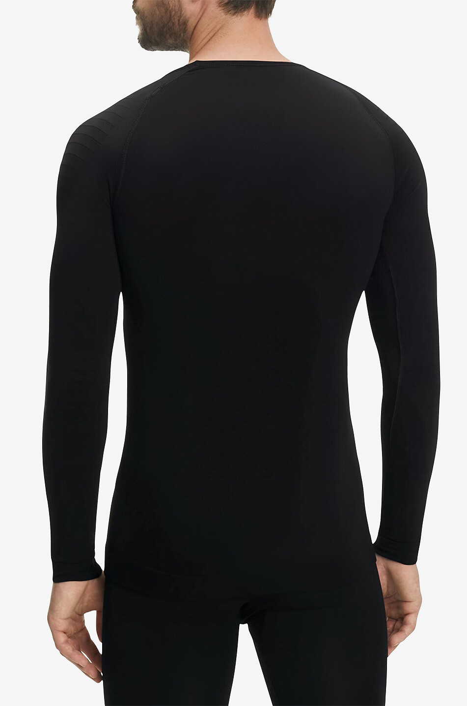 FALKE Langarm-Ski-Unterhemd Warm Tight Fit Herren SCHWARZ 4