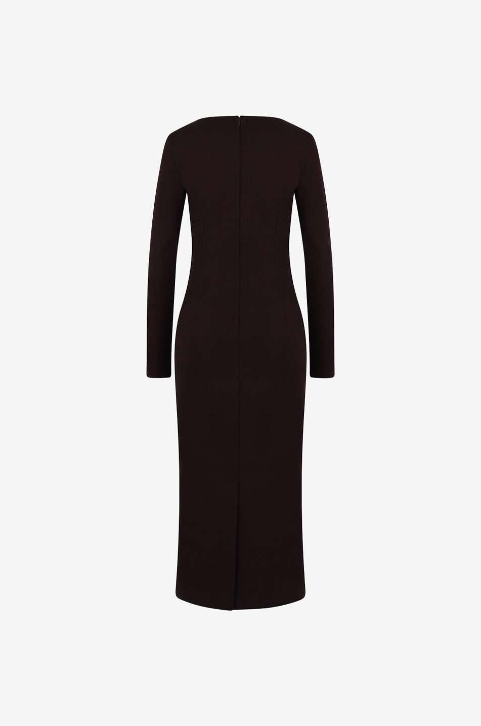 Midikleid aus Jersey mit herzförmigem Ausschnitt