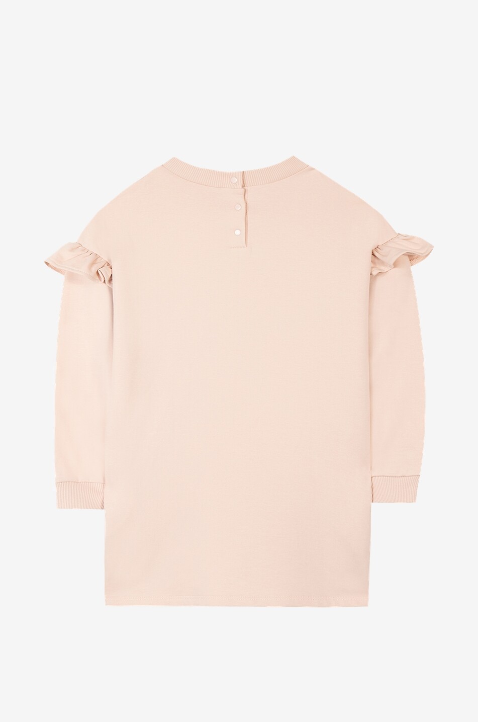 TARTINE ET CHOCOLAT Mädchen-Sweatkleid mit Igel-Stickerei Mädchen HELLROSA 2